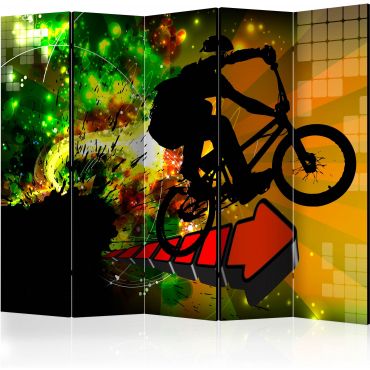 5-part divider - Bicycle Tricks II [Room Dividers]