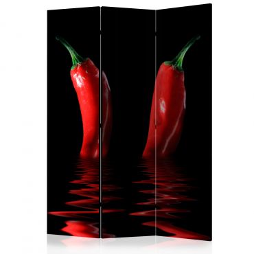 3-part divider - Chili pepper [Room Dividers]