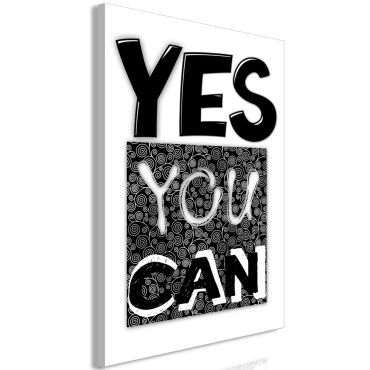 Πίνακας - Yes You Can (1 Part) Vertical