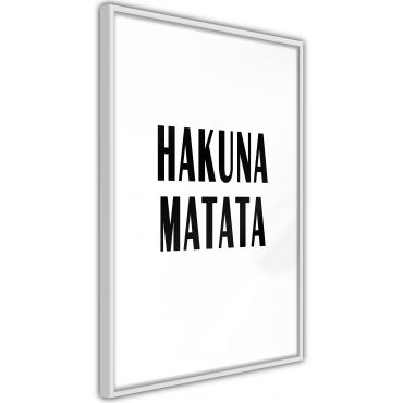 Αφίσα - Hakuna Matata