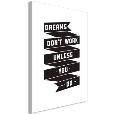 Table - Dreams Don't Work (1 Part) Vertical