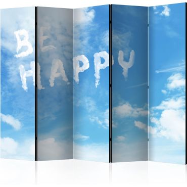 5-part divider - Be happy II [Room Dividers]