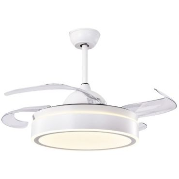 Ceiling fan with light Peyto Inlight 102000310