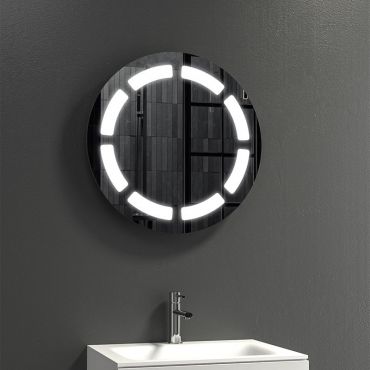 Mirror with hidden LED lighting & cabinet KARAG C