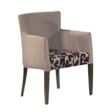 Round armchair