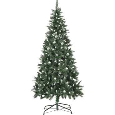 Χριστουγεννιάτικο δέντρο πράσινο χιονισμένο 180cm