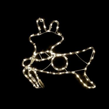 Φωτοσωλήνας με σχέδιο Reindeer LED
