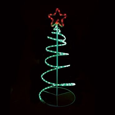 Φωτοσωλήνας με σχέδιο Spiral tree LED