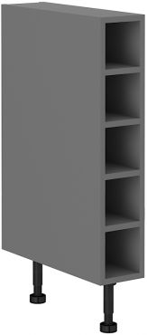 Floor cabinet with shelves Melo 15 D OTW