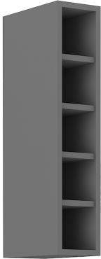 Hanging cabinet with shelves Melo 15 G-72 OTW