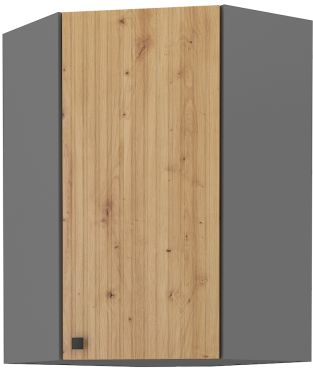 Κρεμαστό ντουλάπι γωνιακό Bardem 60x60 GN-90