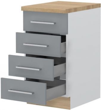 Floor cabinet Hudson R-45-4MBOX