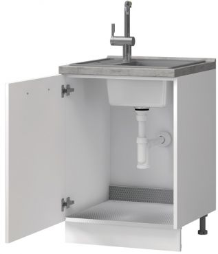 Aluminum base JL Universal ALD for sink cabinet