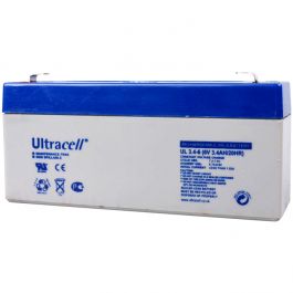 Lead acid batteries Ultracell 6V 3.4Ah F1
