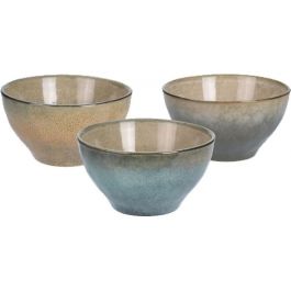 Bowl of enameled stoneware