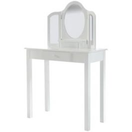 Dressing table Neige with a stool