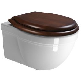 Hanging basin Classic with cover Wood