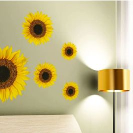Διακοσμητικά αυτοκόλλητα τοίχου Sunflower M