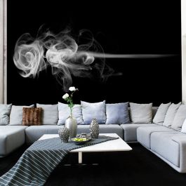 Wallpaper - rose (smoke)