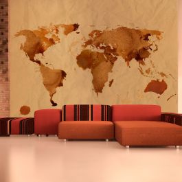 Wallpaper - Tea map of the World