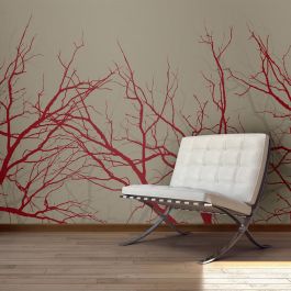 Wallpaper - Red-hot branches