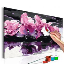 Πίνακας για να τον ζωγραφίζεις - Purple Orchid 60x40