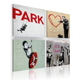 Canvas Print - Banksy - urban inspiration