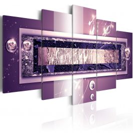 Canvas Print - Purple cascade