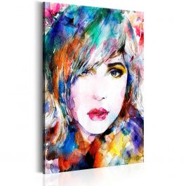 Canvas Print - Rainbow Girl