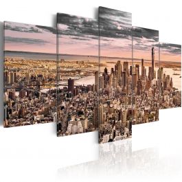 Canvas Print - New York City: Morning Sky