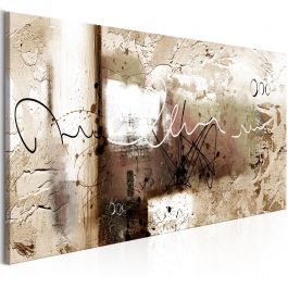 Canvas Print - Hammer (1 Part) Beige Narrow