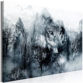 Πίνακας - Mountain Predator (1 Part) Wide Black and White