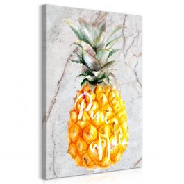 Πίνακας - Pineapple and Marble (1 Part) Vertical
