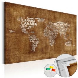 Decorative Pinboard - The Lost Map (IT) [Cork Map]