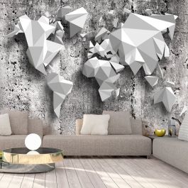 Wallpaper - World Map: Origami