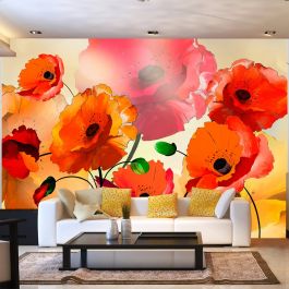 Wallpaper - Velvet Poppies