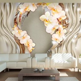 Wallpaper - Wreath of orchids