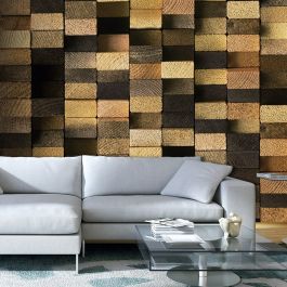 Wallpaper - Protected by the Wooden Weave 50x1000