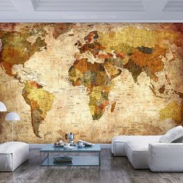 Wallpaper - Old World Map 250x175
