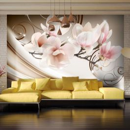 Self-adhesive photo wallpaper - Waves of Magnolia