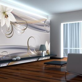 Self-adhesive photo wallpaper - Remember the Lilies