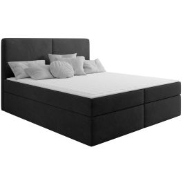Upholstered bed Claire with mattress and topper