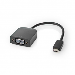 USB 3.1 Type C to VGA Converter Nedis CCGP64852BK02
