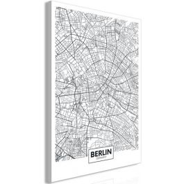 Table - Map of Berlin (1 Part) Vertical