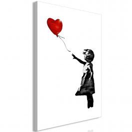 Table - Banksy: Girl with Balloon (1 Part) Vertical