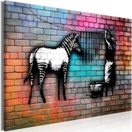 Table - Washing Zebra - Colorful Brick (1 Part) Wide