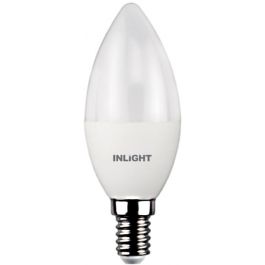 Lamp LED InLight E14 C37 5.5W 4000K