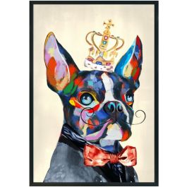 Painting King dog