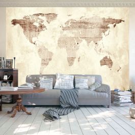 Self-adhesive photo wallpaper - Precious map