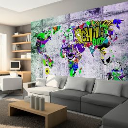 Self-adhesive photo wallpaper - Borders of Colors